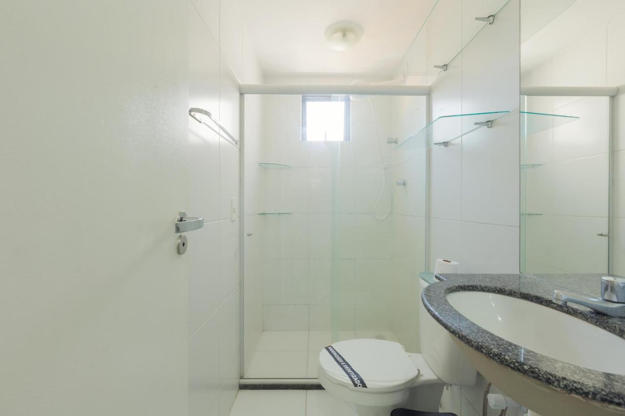 Flat Quarto E Sala C/ Vista Mar Espetacular Apartman Maceió Kültér fotó