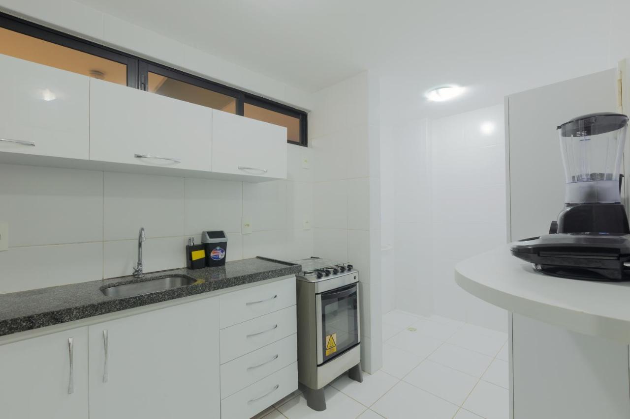 Flat Quarto E Sala C/ Vista Mar Espetacular Apartman Maceió Kültér fotó