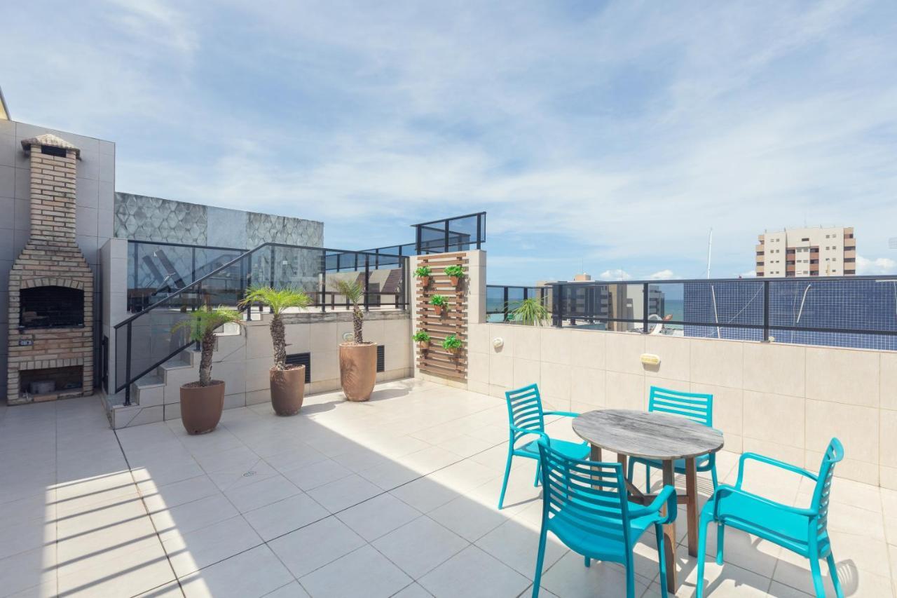 Flat Quarto E Sala C/ Vista Mar Espetacular Apartman Maceió Kültér fotó